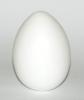 Jajko plastik 15 cm białe