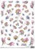 Papier ryżowy Decomania-Mini/ 7039 - Wiosenne kwiaty