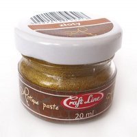 (85) Postarzająca woskowa pasta 20ml brass  ANTIQUE PASTE