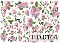 Papier ITD duży 42x29 - 0164 Róże