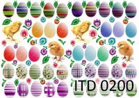 Papier ITD duży 42x29 - 0200 Kolorowe jajka
