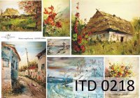 Papier ITD duży 42x29 - 0218 Malarstwo