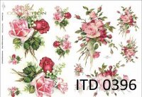 Papier ITD duży 42x29 - 0396 Róże