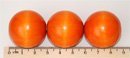 Pomarańczowa - kulka drewniana 30