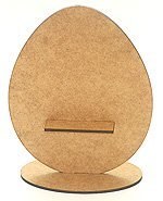 Jajko na podstawce 20 cm z półką HDF