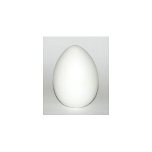 Jajko plastik 6 cm białe