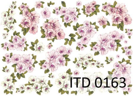 Papier ITD duży 42x29 - 0163 Kwiat jabłoni