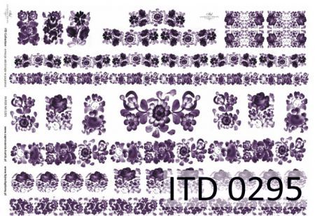 Papier ITD duży 42x29 - 0295 Włocławek fiolet