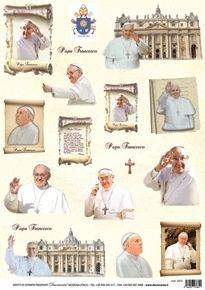 Papier ryżowy DECOM/ 5272 - Papież Franciszek 