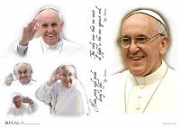 Papier Ryżowy KALIT/  FRASI 0010 Papież Franciszek 