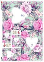 Papier Ryżowy Paper Designs FLOWERS 0211