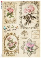 Papier Ryżowy Paper Designs FLOWERS 0329