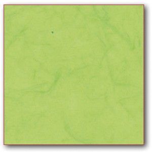 Papier Stamperia ryżowy jednokolorowy - zielone jabłko