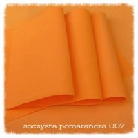 Pianka foamiran 007 pomarańcza 35x30