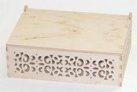 Pudełko ażurowe - wieko pełne (1) 232x172x82