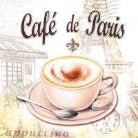 Serwetka AM 13311665- Cafe do Paris 1 szt