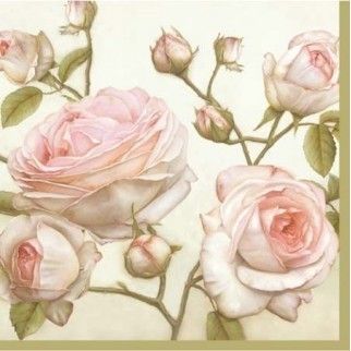 Serwetka SDL 085000 - piękna róża - 1szt