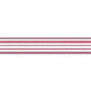 Stamperia -Taśma 1,5cm x 10 m różowe paski