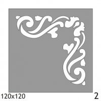 Szablon relief 12x12 A02